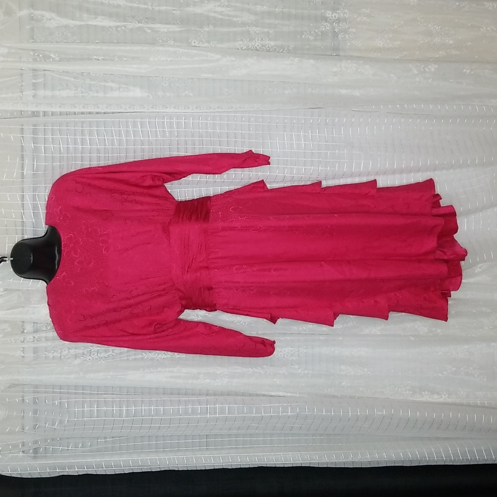 Vintage 80s Barbie Pink Dress